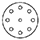 Ø 125 mm (9 perforations)